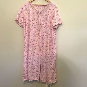 Serenada Pink Floral Nightgown